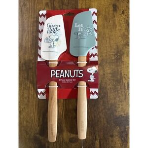 Peanuts New 2020 Snoopy Christmas 2 Piece Spatula Set